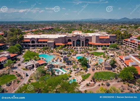 Luxury Hotel and Spa with Pool in Tucson Stock Photo - Image of relax, orbit: 230230250