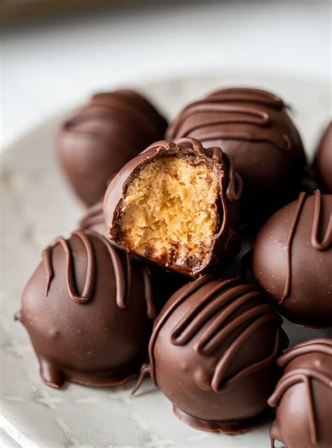 Chocolate Peanut Butter Balls - I Wash You Dry