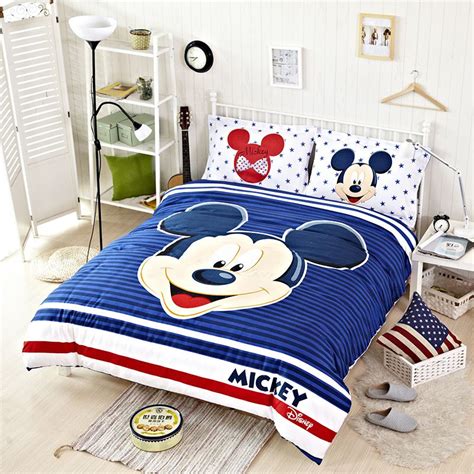 Mickey Mouse Bedding Set Queen – Hanaposy