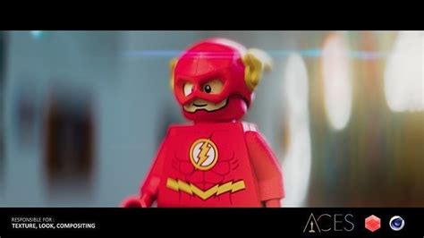 The Flash lego 3D model | CGTrader