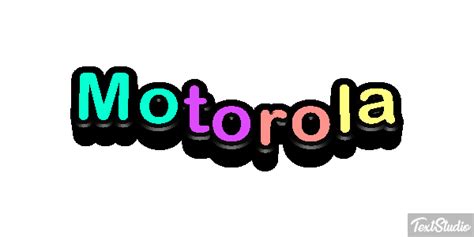 Motorola Brand Animated GIF Logo Designs