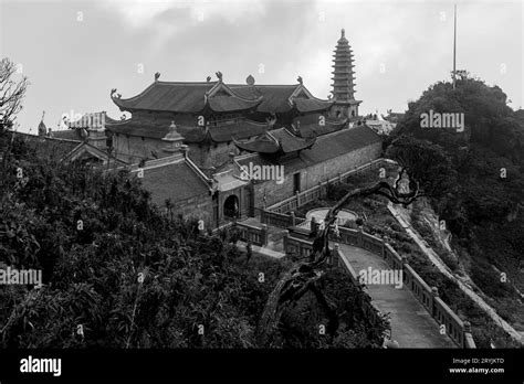 Fansipan mountain Black and White Stock Photos & Images - Alamy