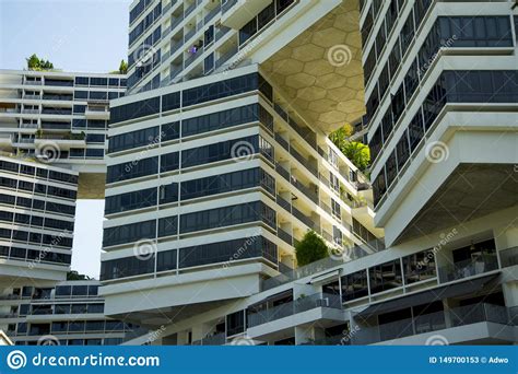 Interlace Public Apartments Stock Image - Image of design, cube: 149700153