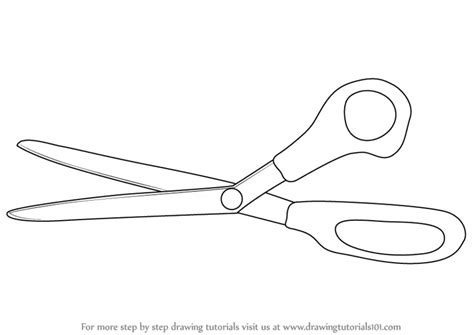 Top 84+ sketch of scissor latest - in.eteachers