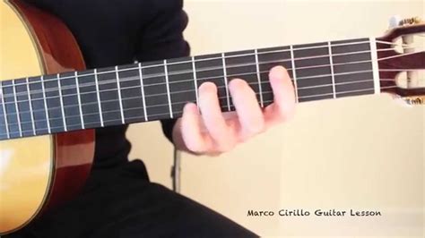 Vibrato Technique on Classical Guitar Exercise for Beginner Stage 1a - YouTube