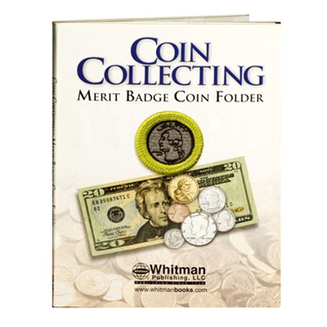 Coin Collecting Merit Badge Coin Folder