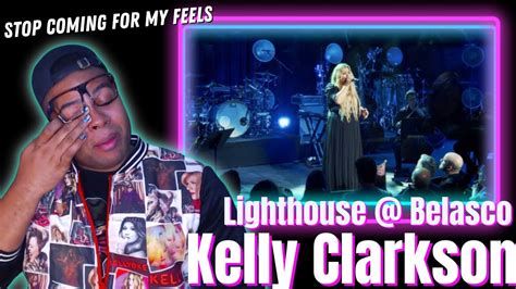 SINGER REACTS to Kelly Clarkson - Lighthouse (Live @ Belasco Theater ...