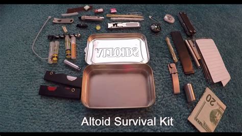 Altoid Urban Survival Kit - YouTube