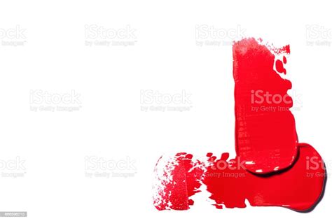 Dark Red Lipstick On White Background Stock Photo - Download Image Now - Adult, Arts Culture and ...
