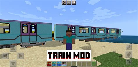 Download Train Mod for Minecraft PE - Train Mod for MCPE