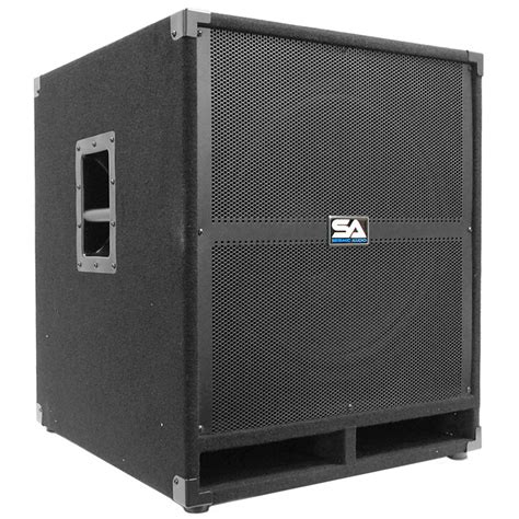 Seismic Audio Tremor_18-PW-Powered PA 18-Inch Subwoofer Speaker Cabinet : Amazon.ca: Musical ...