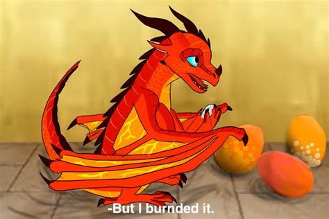 But I burnded it. by AL357 Fire Drawing, Cute Dragon Drawing, Wings Of Fire Dragons, Cool ...