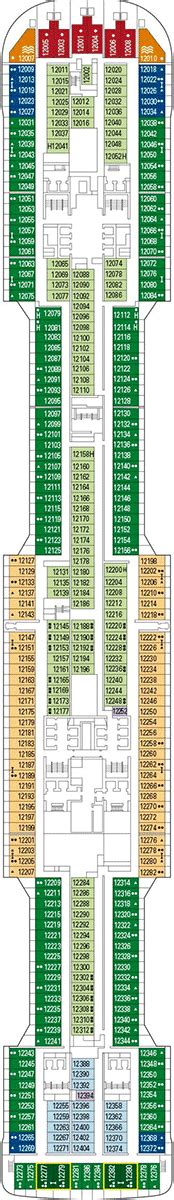 Msc Virtuosa Cabin Layout