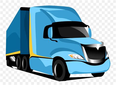 Transport Truck Vehicle Cartoon Trailer Truck, PNG, 800x601px ...