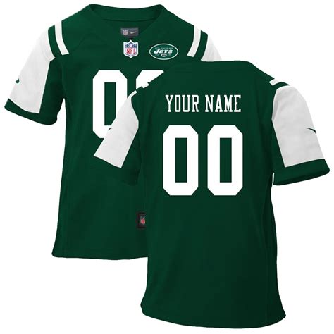 Nike New York Jets Infant Customized Game Team Color Jersey