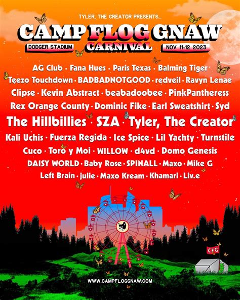 Tyler, the Creator, Clipse, SZA, and More Set for Camp Flog Gnaw Carnival 2023 | Pitchfork