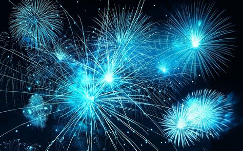 Blue Fireworks Wallpapers - Top Free Blue Fireworks Backgrounds - WallpaperAccess