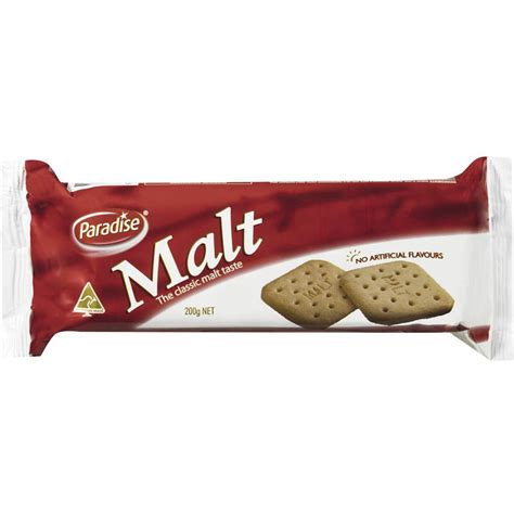 Paradise Plain Malt Biscuits 200g | Woolworths