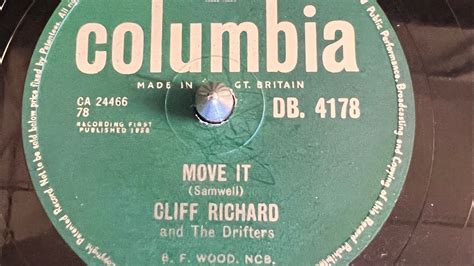 Cliff Richard Move it 78rpm @7717dunk - YouTube