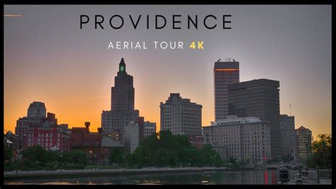 Downtown Providence - 4K AERIAL DRONE - YouTube