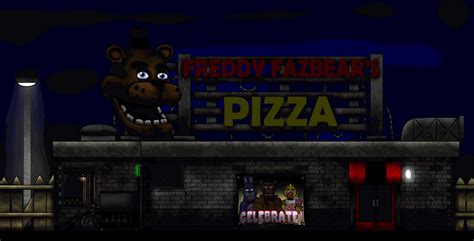 Freddy Fazbear's Pizza (1993) Outside view by Playstation-Jedi on ...