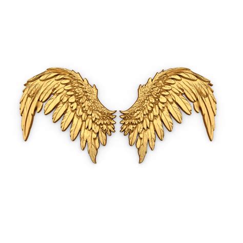 3D Wings Printable Carved Decor 09 - TurboSquid 2178270