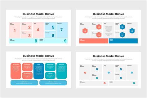 Business Model Canva Infographics – Slidequest