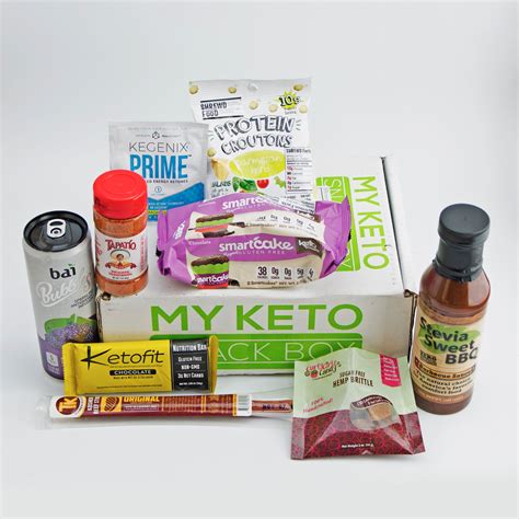 Keto Subscription Box for Low Carb Snacks - My Keto Snack Box | Keto ...