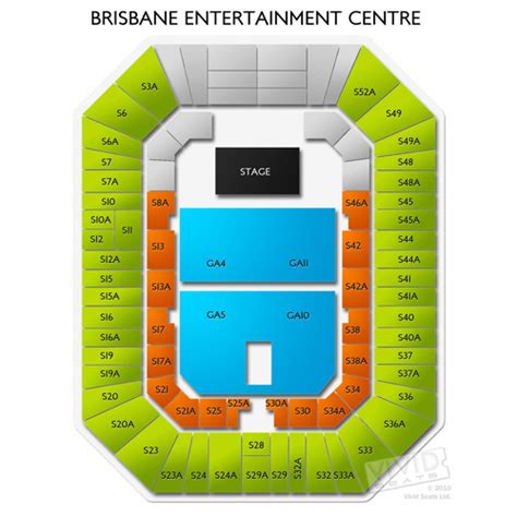 Brisbane Entertainment Centre Seating Chart | Vivid Seats