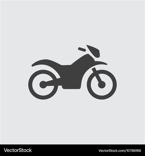 Motorcycle icon Royalty Free Vector Image - VectorStock