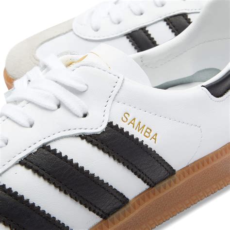 Adidas Samba Decon White, Black & Grey | END.