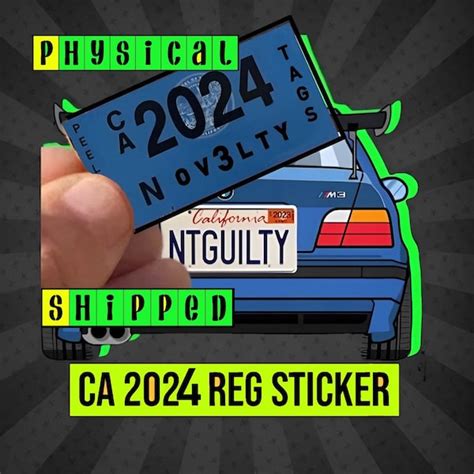 Car 2024 License Plate Sticker - Etsy