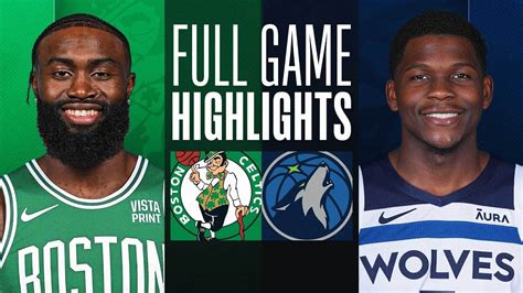 CELTICS at TIMBERWOLVES | FULL GAME HIGHLIGHTS | November 6, 2023 - YouTube