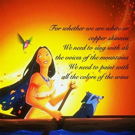 List : 20+ Best "Pocahontas" Movie Quotes (Photos Collection) | Disney ...