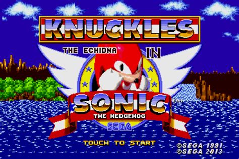 Wnatog-at-blogspot-dot-com: Knuckles in Sonic 1 Unlocked