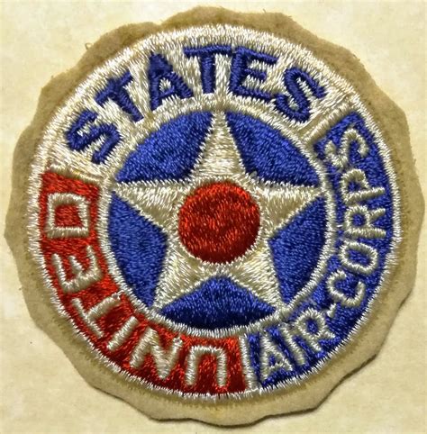 United States Air Corps Army Air Force WWII Patch – Rolyat Military ...