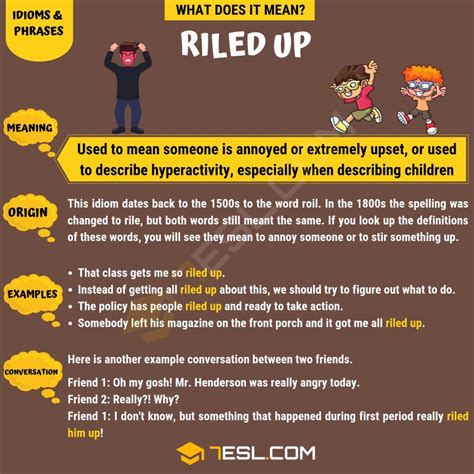 "Riled Up" Meaning, Origin and Examples • 7ESL