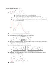 Diels-Alder Reactions.pdf - Diels-Alder Reactions Also called 4 2 cycloaddition 4 atoms from ...