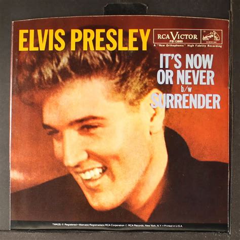 It’s Now Or Never – Elvis Presley