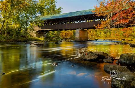 Rowell Covered Bridge, Hopkinton, NH | New England Covered Bridges ...