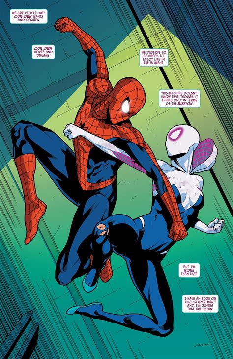 Spider-Man vs Ghost-Spider | Spider gwen comics, Marvel spider gwen, Spider gwen