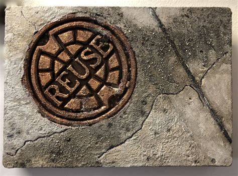 Manhole art, sewer covers, sculptures by artist Bobbi Mastrangelo ...