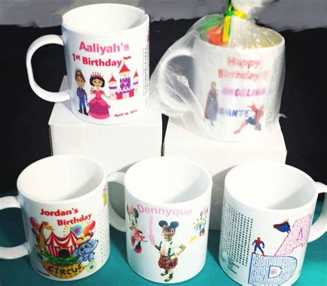 Kids Personalized Plastic Mugs Kids Mugs Loot Bags Stocking | Etsy