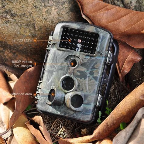 Infrared Night Vision Motion Activated Outdoor Wildlife Cameras with 2. ...