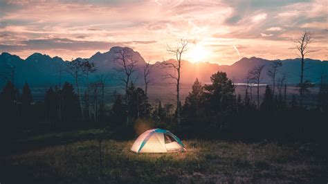 2048x1152 tent, camping, landscape 2048x1152 Resolution Wallpaper, HD Nature 4K Wallpapers ...