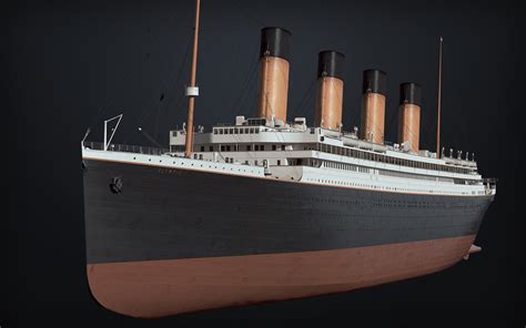 ArtStation - RMS Olympic model