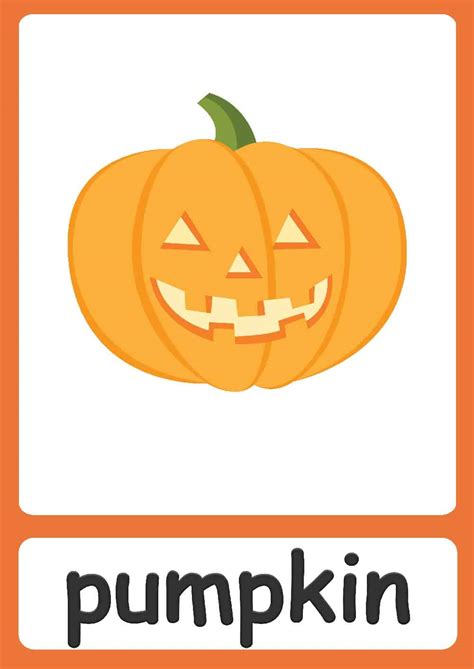 Halloween Ppt Flash Cards