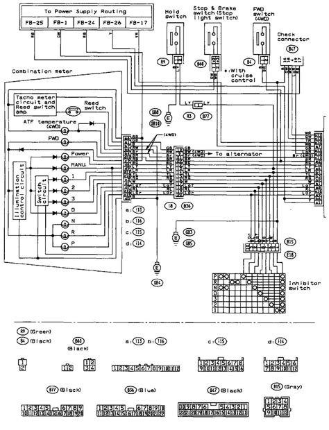 1990 Subaru Legacy Wiring Diagram - Ecoced