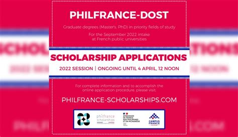 French Embassy in PH accepts applications scholarship programs - The ...