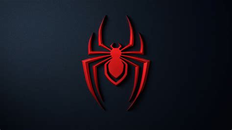 Marvels Spider Man Miles Morales Logo 4k Hd Miles Morales Wallpapers | CLOUD HOT GIRL
